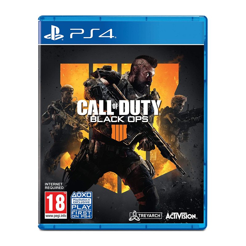SONY PS4 CALL OF DUTY BLACK OPS 4 GAME CD