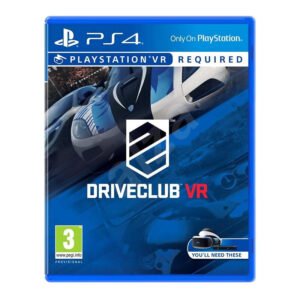 Sony PS4 DriveClub VR Game CD