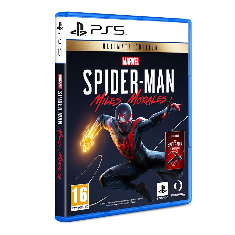 SONY PS5 Spiderman Ultimate Edition Game CD
