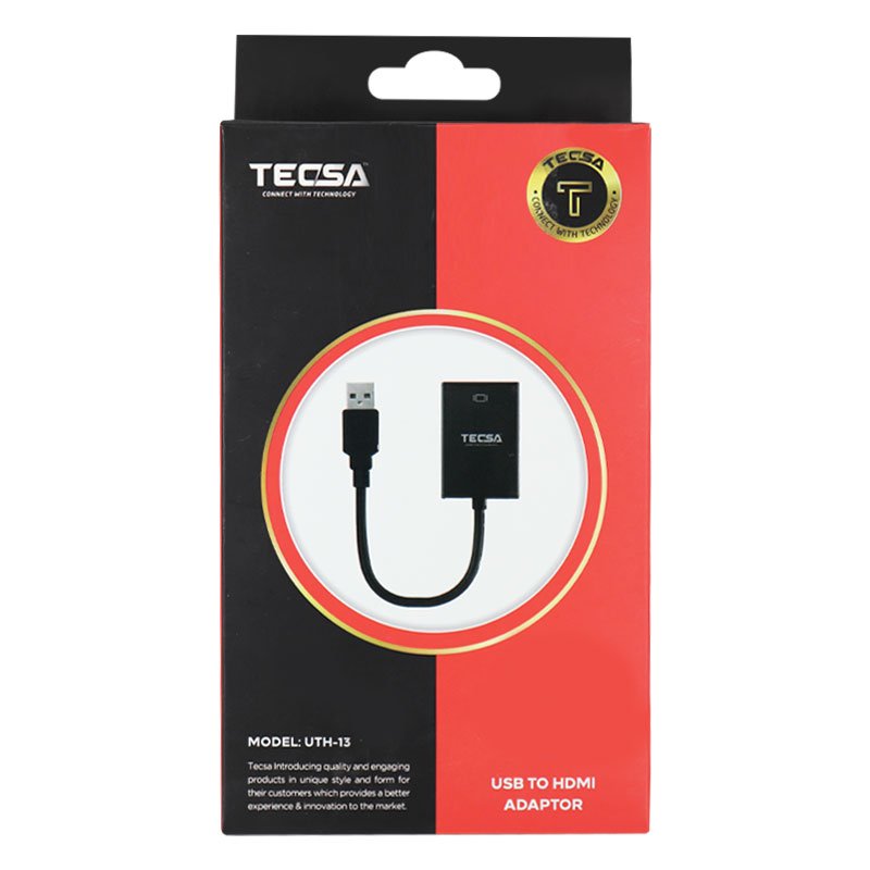 TECSA UTH-13 USB TO HDMI Adapter