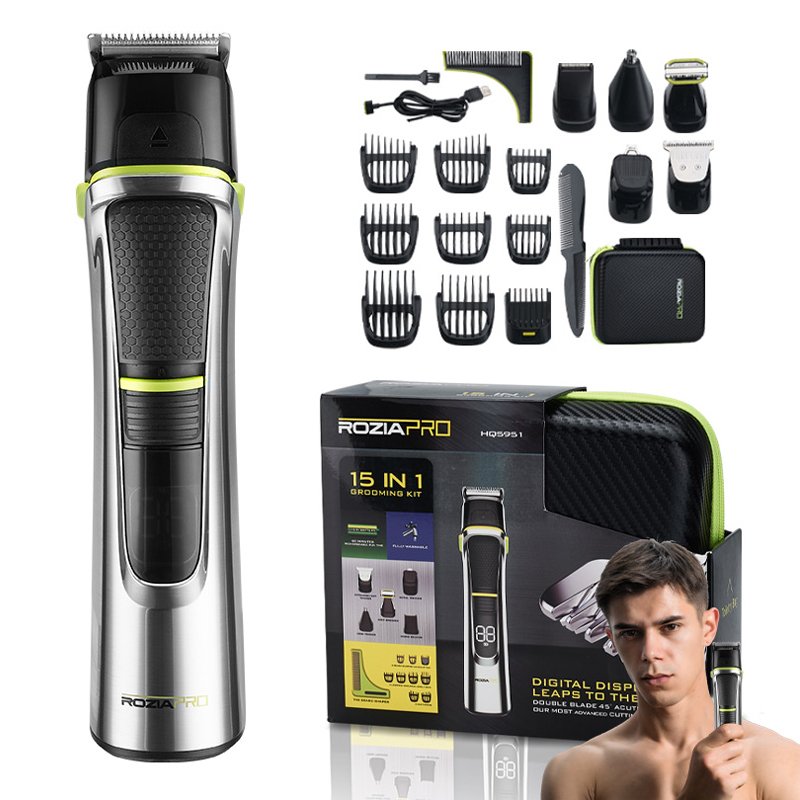 ROZIA PRO HQ-5951 15 IN 1 GROOMING SET