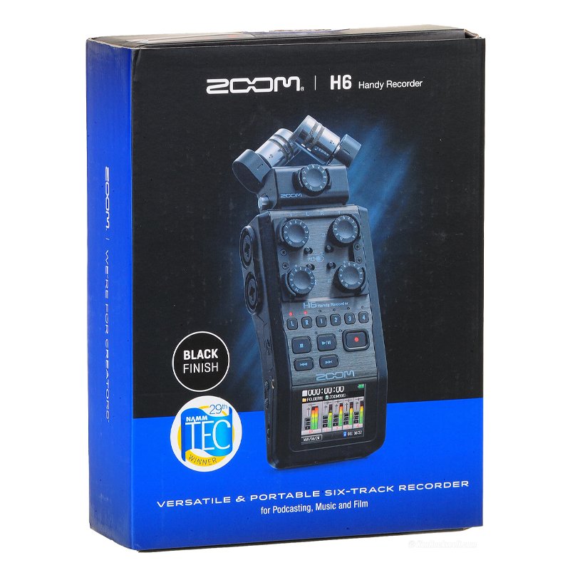 Zoom H6 Portable Handy Audio Recorder - الصورة 2