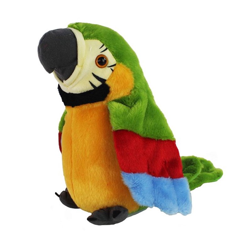 TALKING CRAZY PARROT BATTERY TOYS - الصورة 2