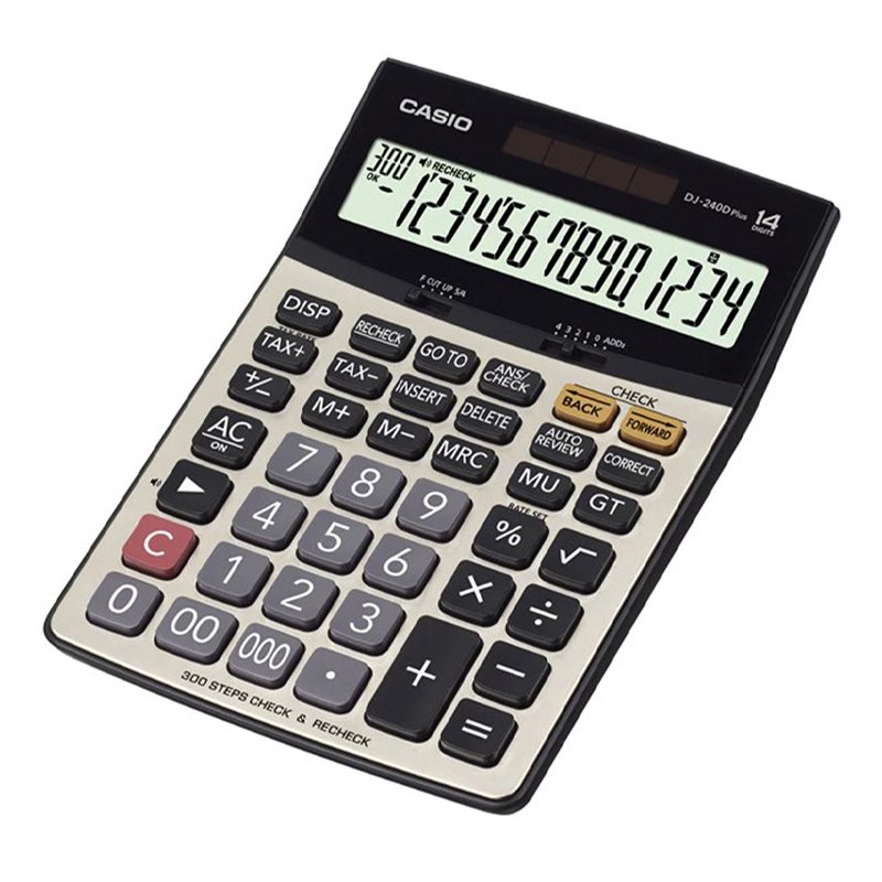 Casio Calculator DJ-240D Plus