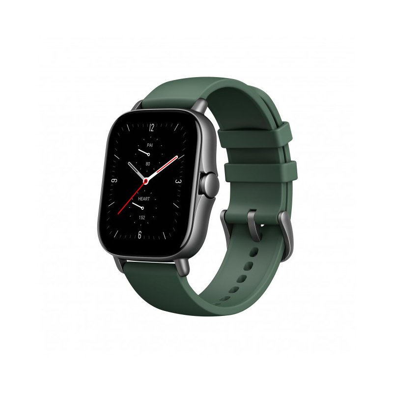 Amazfit GTS 2E A2021 SMART WATCH BLACK / GREEN - الصورة 2