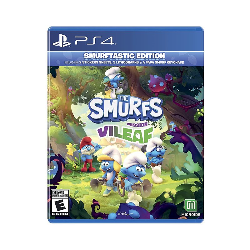 SONY PS4 DE SMURFEN MISSIE VILEAF GAME CD