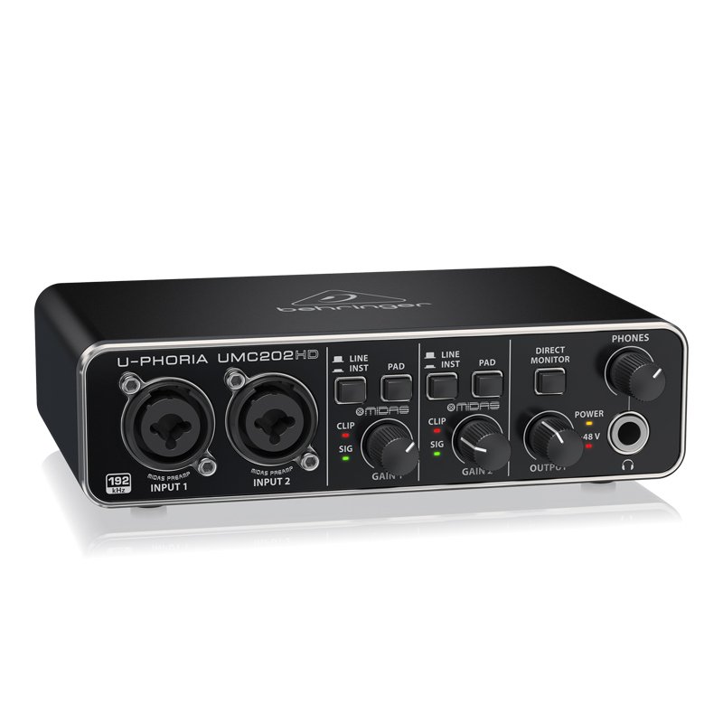 BEHRINGER UMC202HD USB Soundcard