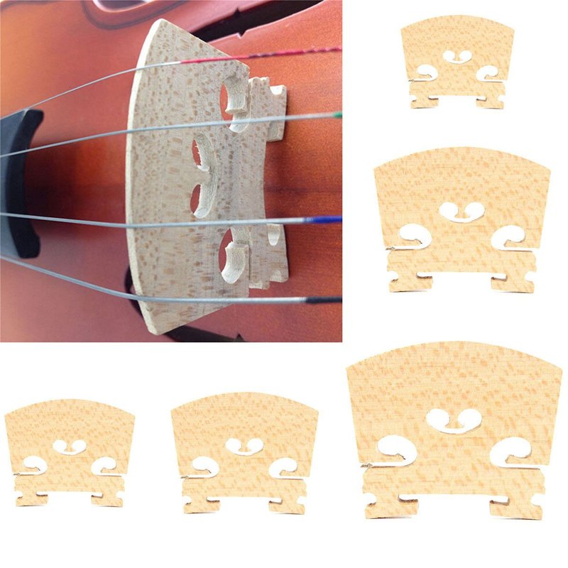 TSS VIOLIN BRIDGE MAPLE ASSORTED SIZES 1Pc.