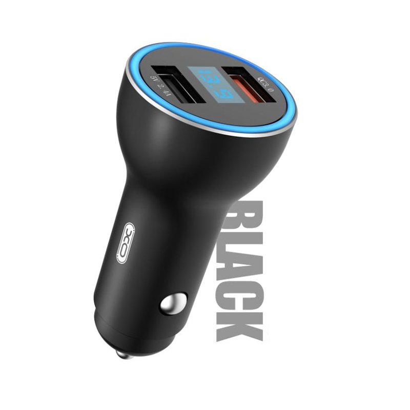 ⁦XO-CC26 QC3.0+2.4ADUAL PORT USB CAR CHARGER⁩ - الصورة ⁦2⁩