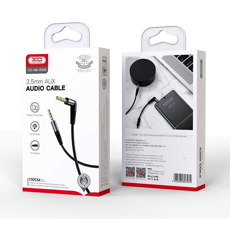 XO NB-R205 3.5MM TO 3.5MM AUX CABLE