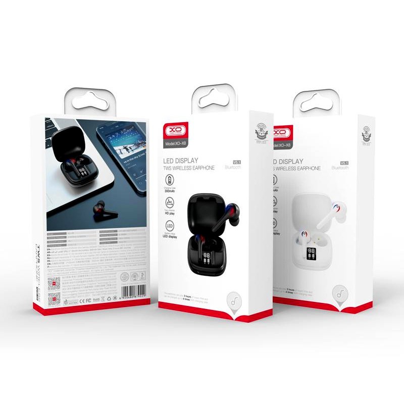XO-X8-DIGITAL DISPLAY TWS WIRELESS EARBUDS - Image 2