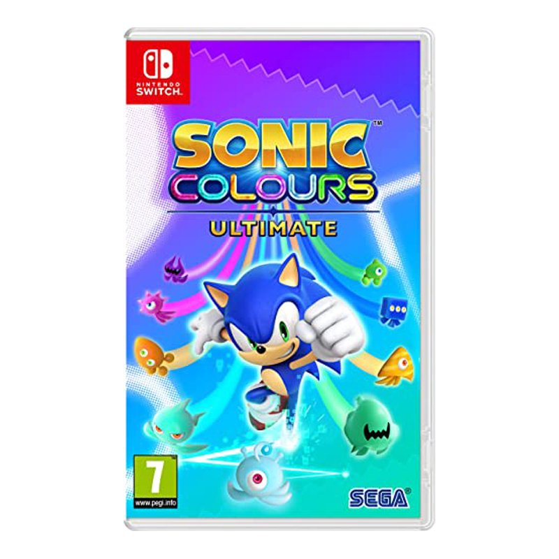 NINTENDO SWITCH SONIC COLOURS ULTIMATE GAME CD