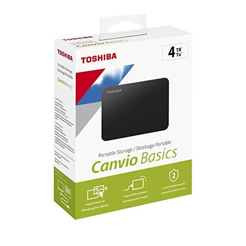 TOSHIBA STORE BASICS 4TB HARD DISK 