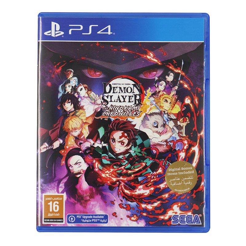 SONY PS4 DEMON SLAYER THE HINOKAMI CHRONICLES GAME CD