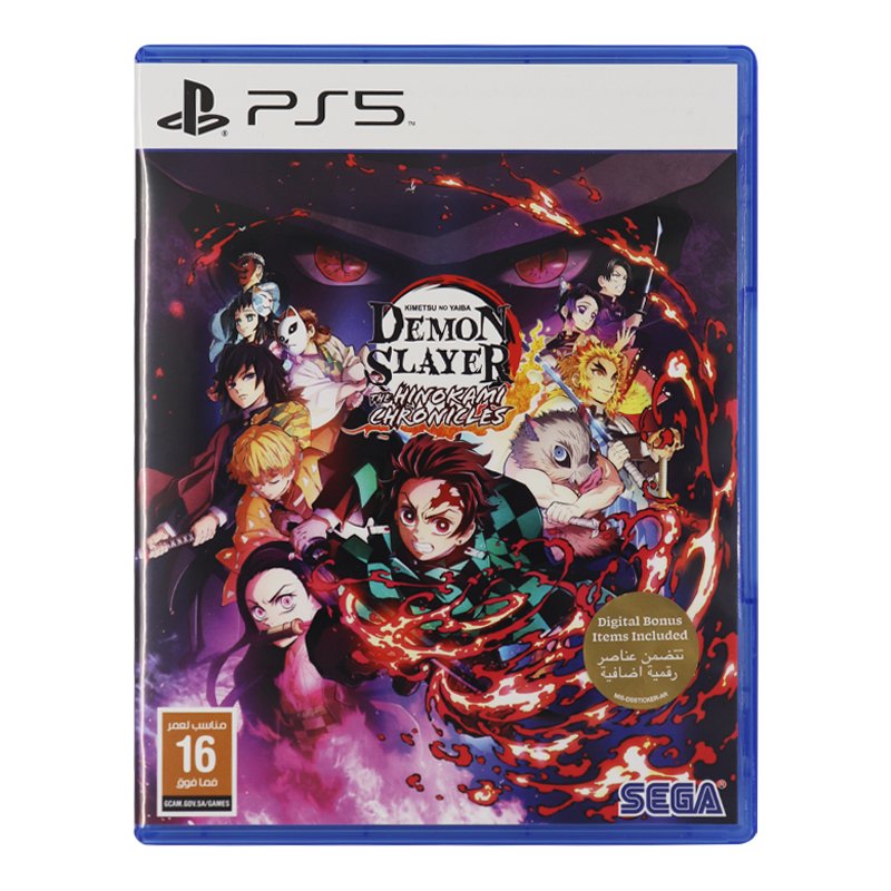 SONY PS5 DEMON SLAYER THE HINOKAMI CHRONICLES GAME CD