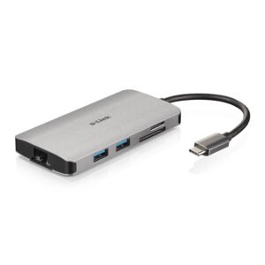 D Link DUB-M810 8 IN 1 USB-C HUB