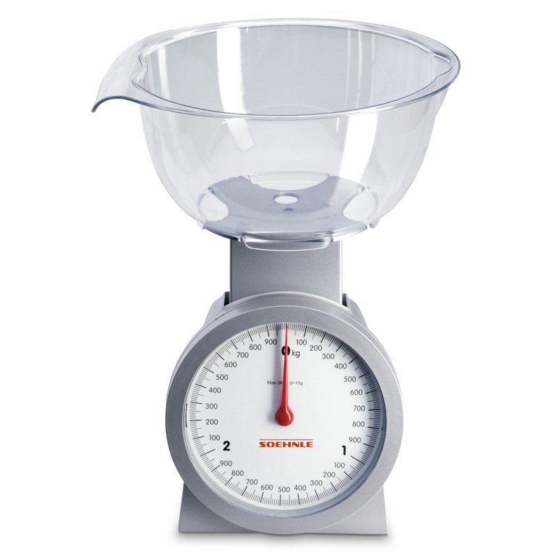 Soehnle Actuell Analogue Kitchen Scale 3Kg