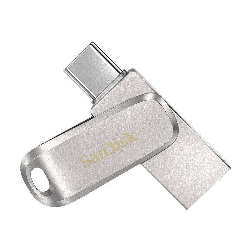 SANDISK ULTRA 256GB DUAL DRIVE LUXE USB TYPE-C FLASH DRIVE