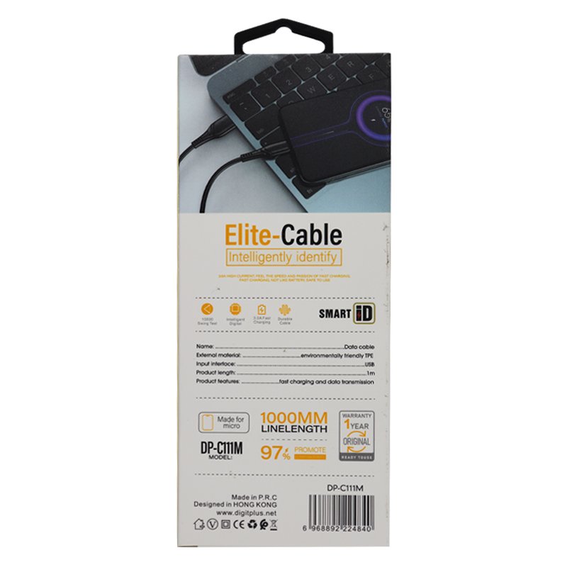 DigitPlus DP-C111M Elite Micro Cable - 1mtr - Image 2