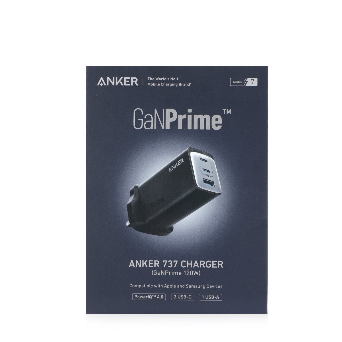 ANKER A2148211 737 Charger GanPrime 120W Black - Image 2
