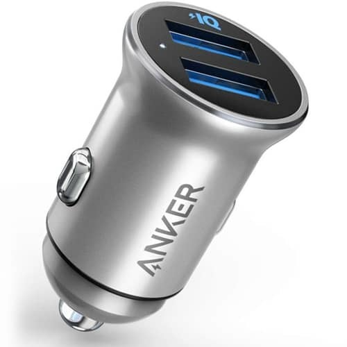 ANKER A2727H12.BK Power Drive 2 Alloy Car ADAPTOR