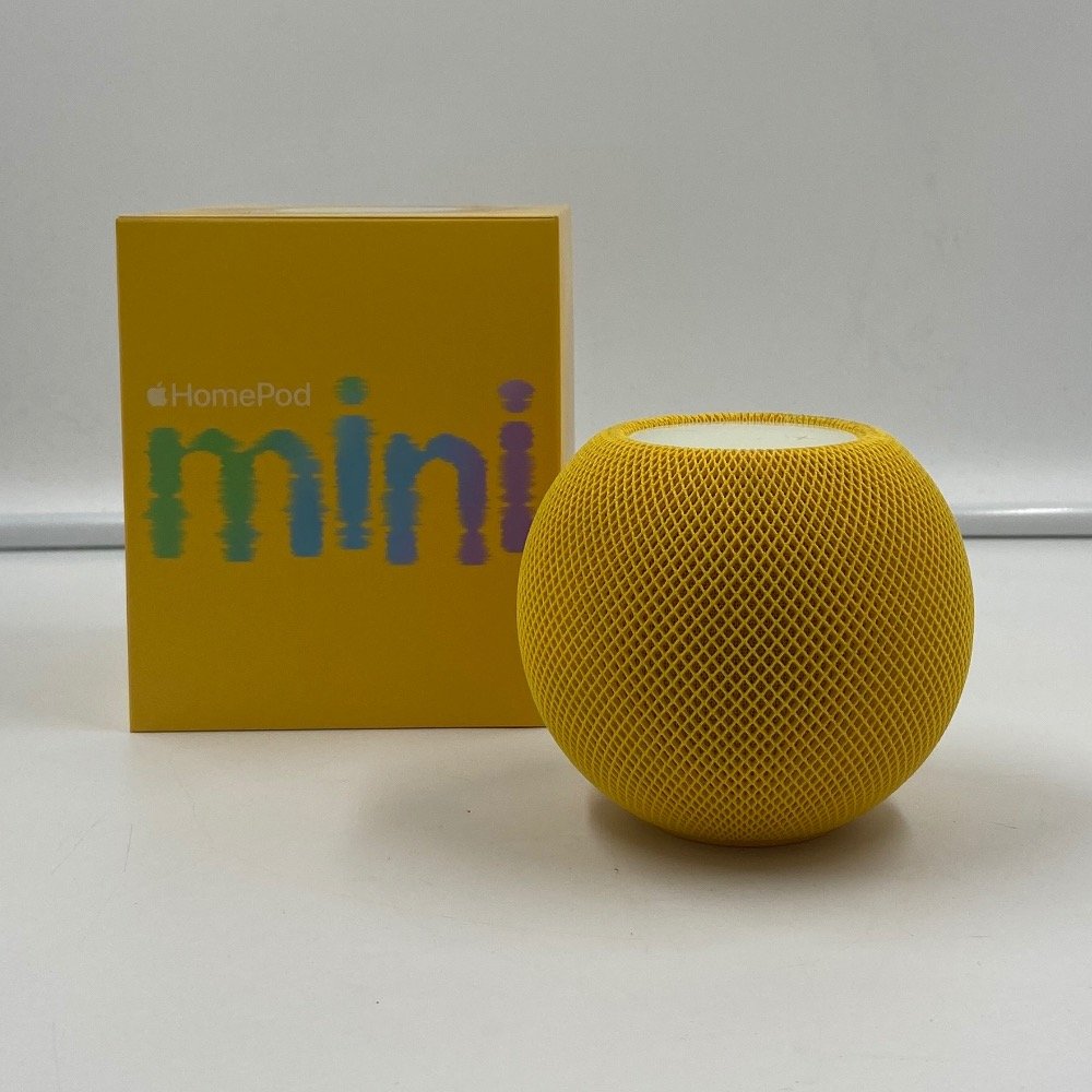 ⁦APPLE A2374 HOME POD MINI YELLOW ⁩ - الصورة ⁦2⁩