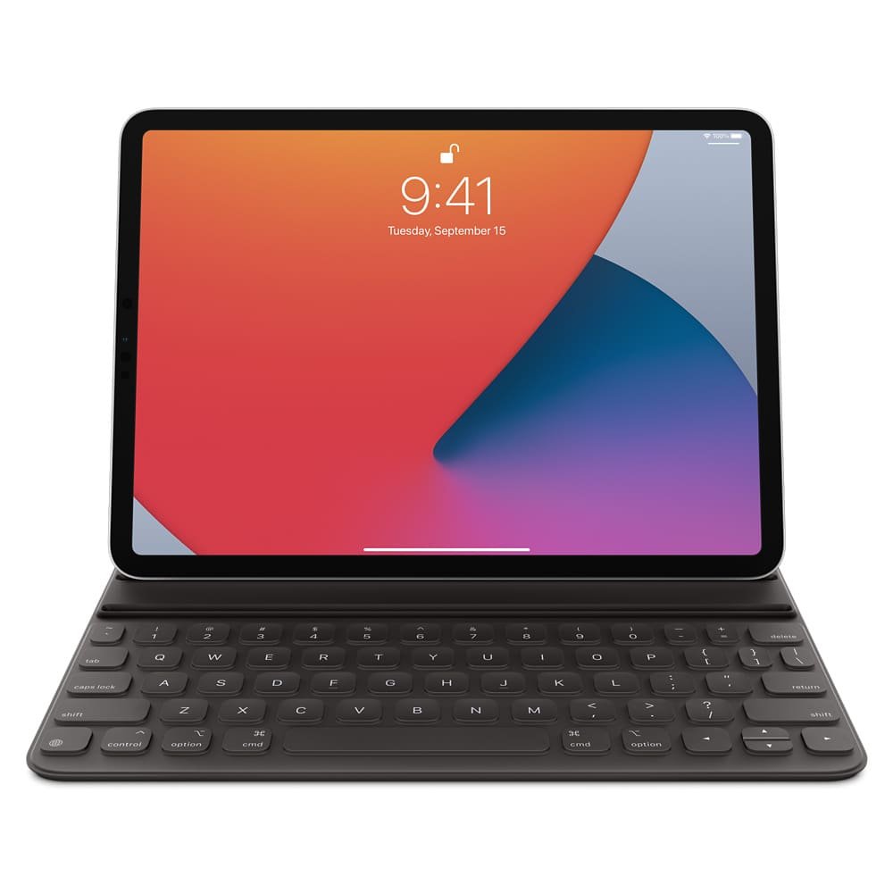 APPLE IPAD Pro 12.9" 4TH GEN SMART KEYBOARD FOLIO-ARABIC BLACK - Image 2