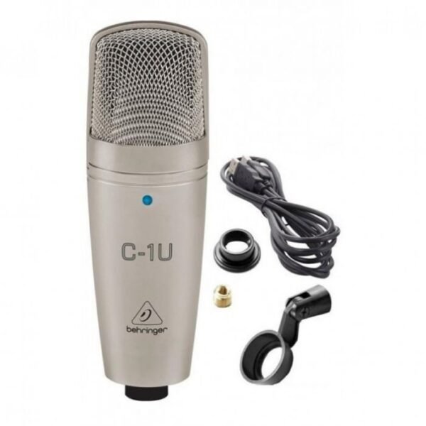 BEHRINGER C1U STUDIO CONDENSER MICROPHONE WITH USB | BEHRINGER C1U ...