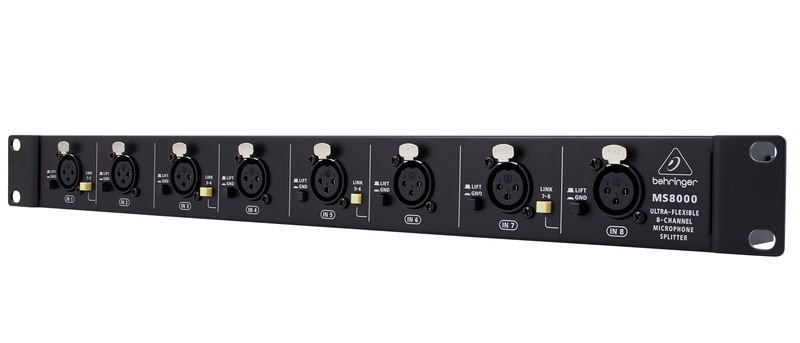 Behringer Ms8000 Ultra Flexible Microphone Splitter 8 Channel - Image 2