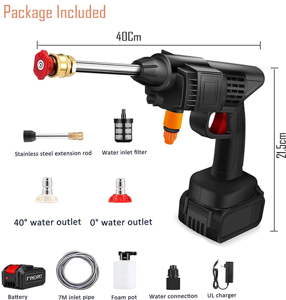 CHINA HIGH PRESSURE CAR WASHER 48V (B)Rechargeble - Image 2