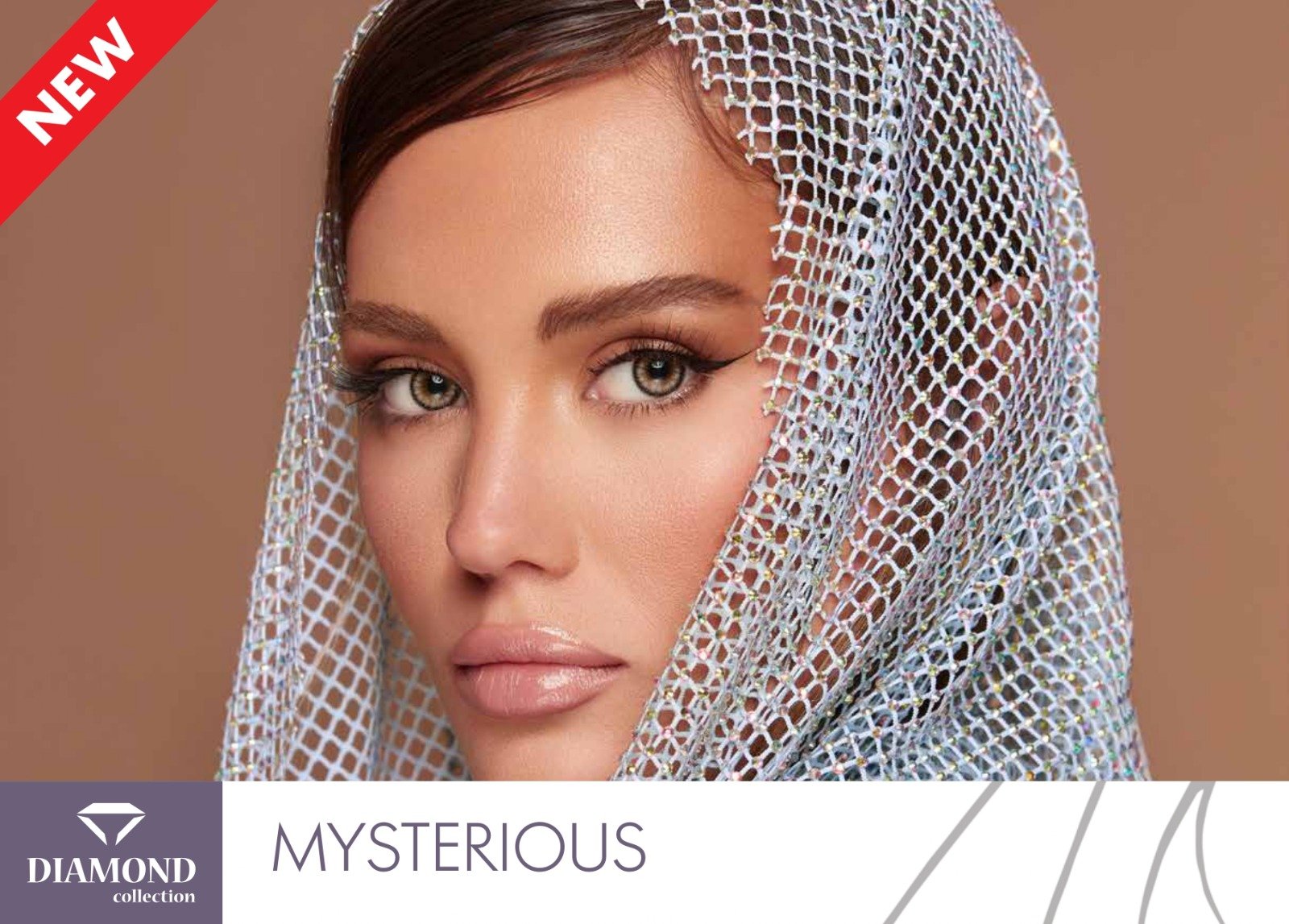 ⁦Bella contact lens Diamond collection new with power  ⁩ - الصورة ⁦3⁩