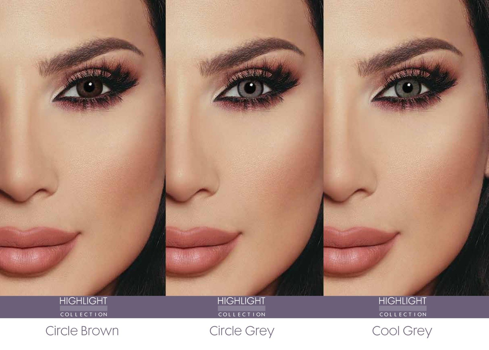 ⁦Bella contact lens Highlight collection with power  ⁩ - الصورة ⁦3⁩