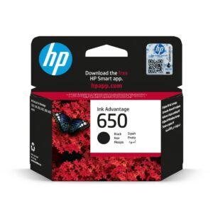 HP 650 Black Ink Cartridge CZ101AE