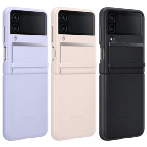 SAMSUNG  GALAXY Z FLIP 4 Flap Lether ORGINAL CASE   