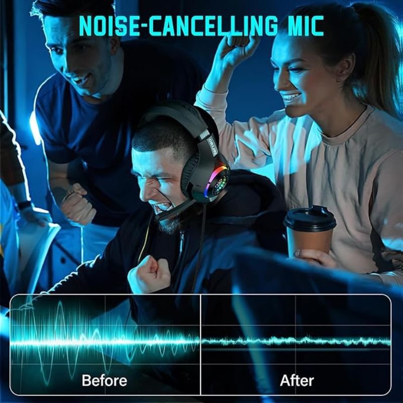  CPT FX-03 (RGB Light Effect) Gaming Headphone - الصورة 3