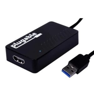 Cpt Plugable Usb 3.0 To 2K Hdmi Video Graphics Adapter With Audio For Multiple Monitors