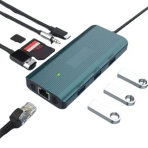 DigitPlus DP-K009 9in1 USB-C Multifunction HUB 
