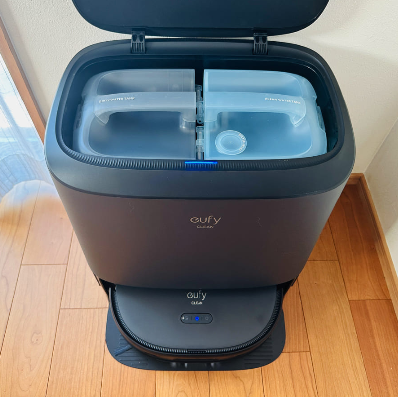 ANKER EUFY CLEAN X9 PRO WITH AUTO CLEAN STATION BLACK