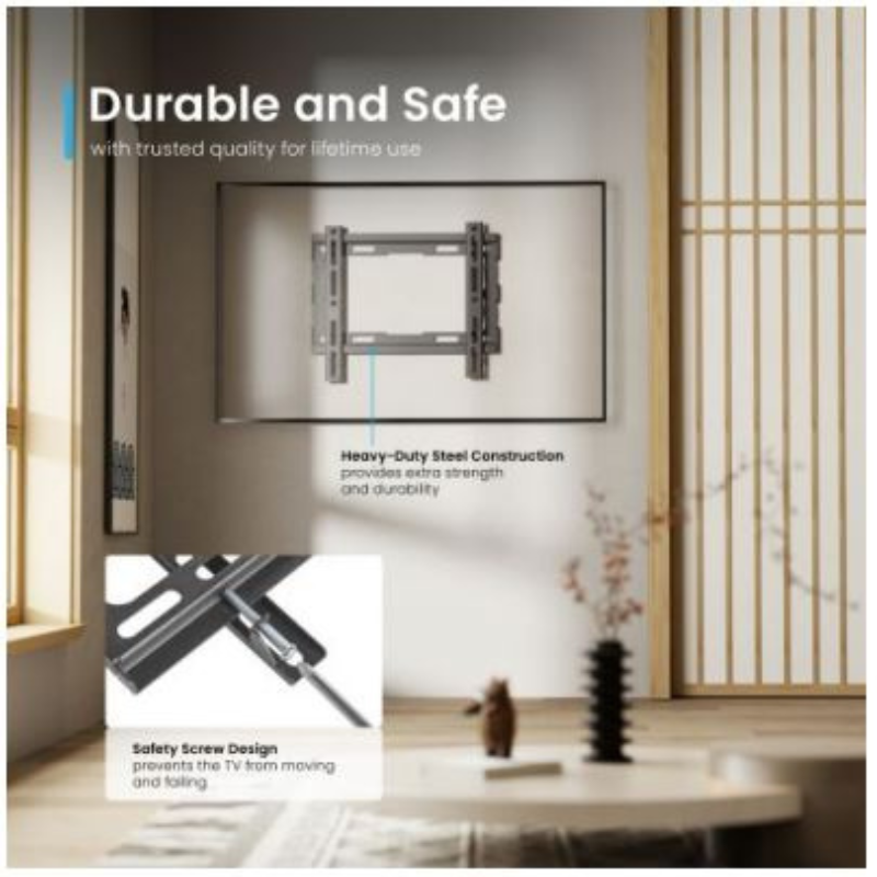 NEWSTAR 91 KL3222F FIXED TV WALL MOUNT STAND 23 TO 43 INCH - الصورة 2