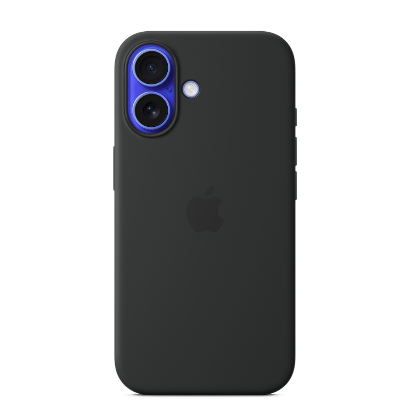 Apple MYY13ZM/A iPhone 16 Silicone Case with MagSafe - BLack
