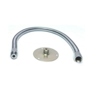 MEROON  GOOSE NECK WITH BASE    