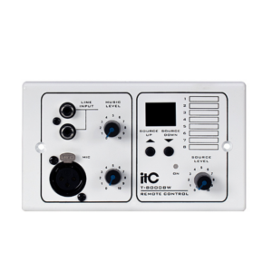 Itc  T8000b Remote Control with Audio Input Module, Abs, White