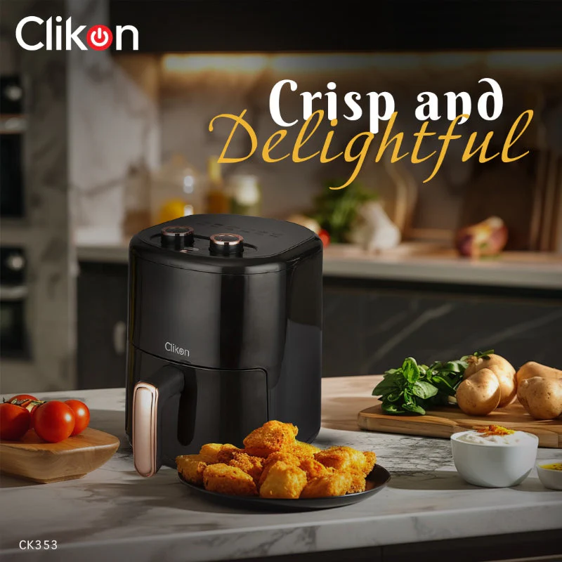 Clickon Air Fryer 1200W CK353 4L - الصورة 2