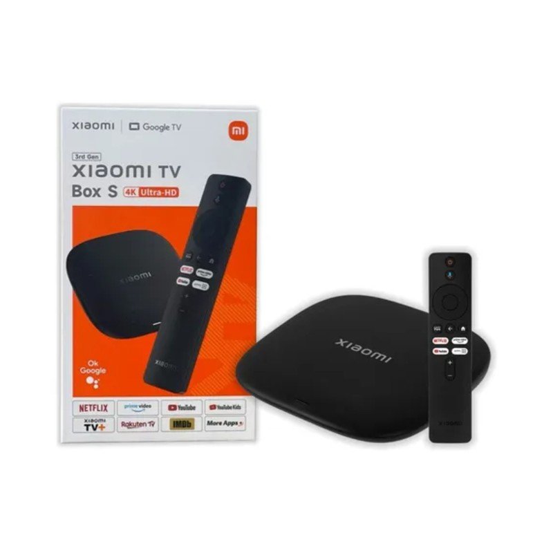 Xiaomi Tv Box S Android 4k Hd Ultra 3nd Gen
