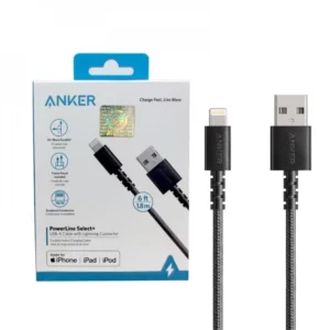 Anker Data Cable A8013H12 Power Line Select Lightning 1.8 mtr