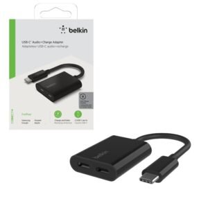 Belkin Adaptor Usb-C to Usb-C Audio + Usb-C Charge