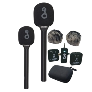 Candc Dual Wireless Microphone 2TX + 1RX