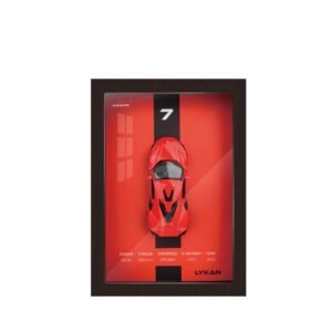 Mini Auto Metal Car Lykan HyperSport DT-8013A 3D Frame