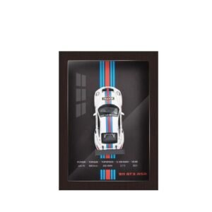 Mini Auto Metal Car Porsche 911 GT3 DT8038A 3D Frame