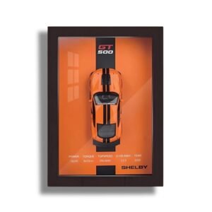 Mini Auto Metal Car Shelby GT500 DT-8035 3D Frame